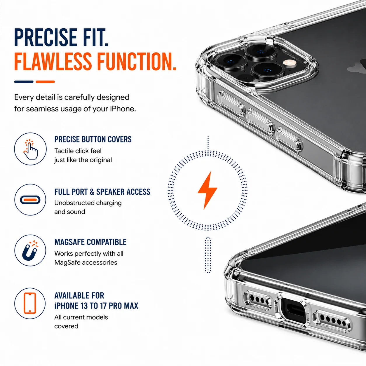 Buy Clear Hard iPhone Case — UV Resistant Polycarbonate Case for Every iPhone Model - Image 5